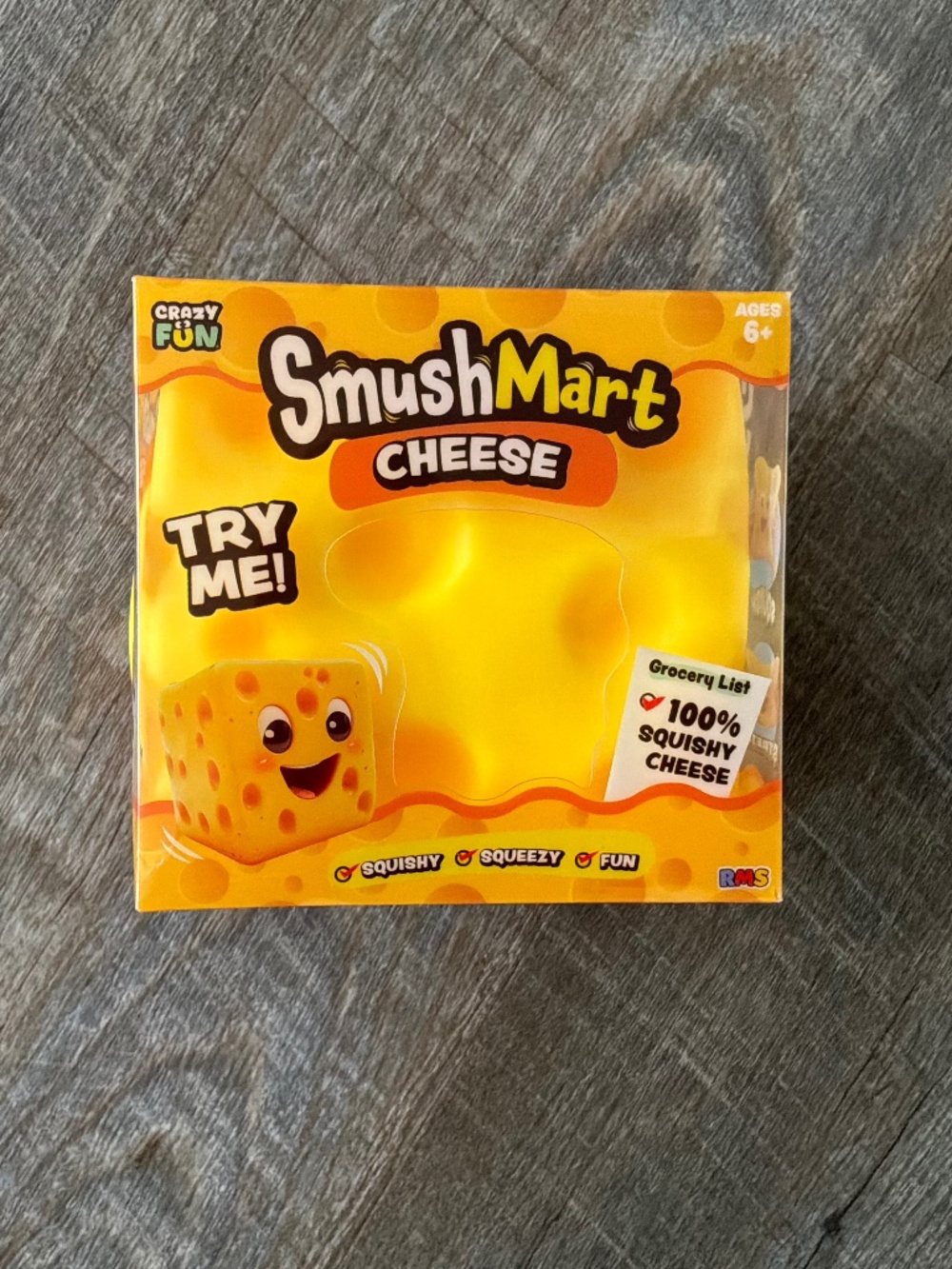 SmushMart cheese squishy